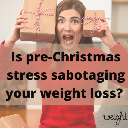 Is pre-Christmas stress sabotaging your weight loss